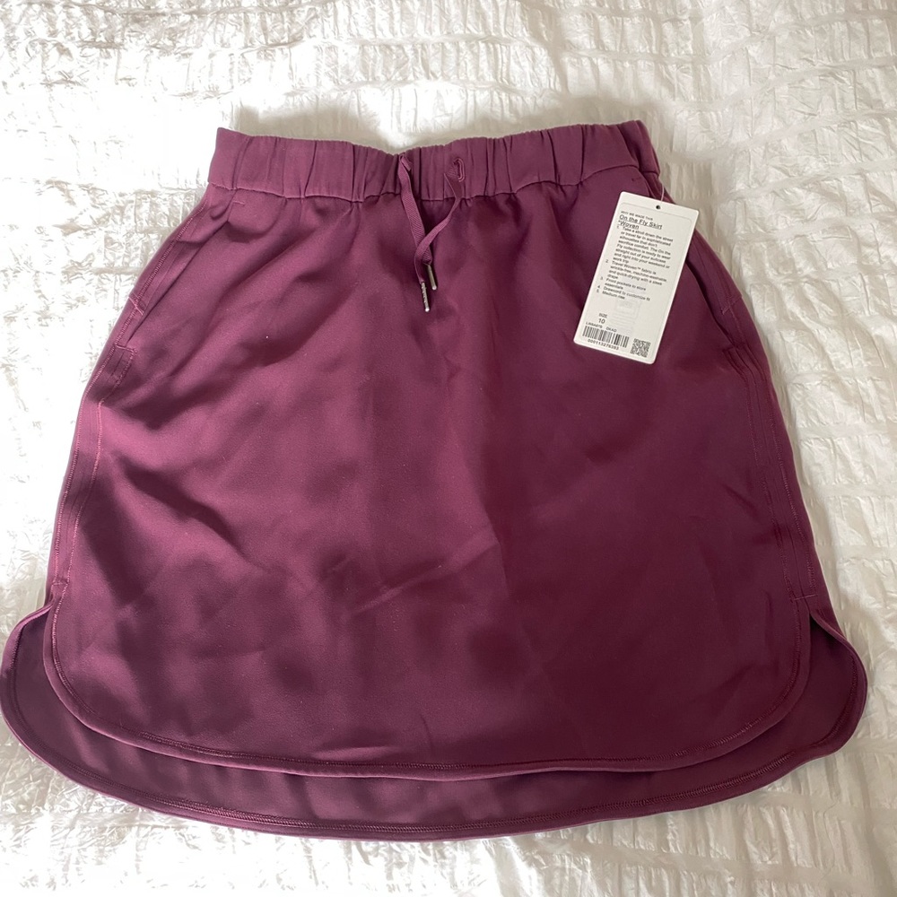 Lululemon on the fly skirt